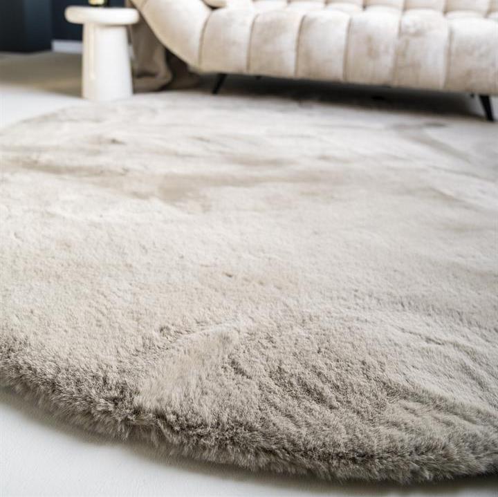 Vloerkleed Zena | Rond Polyester