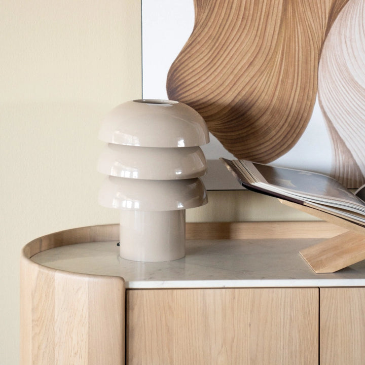 Curo tafellamp – burgundy