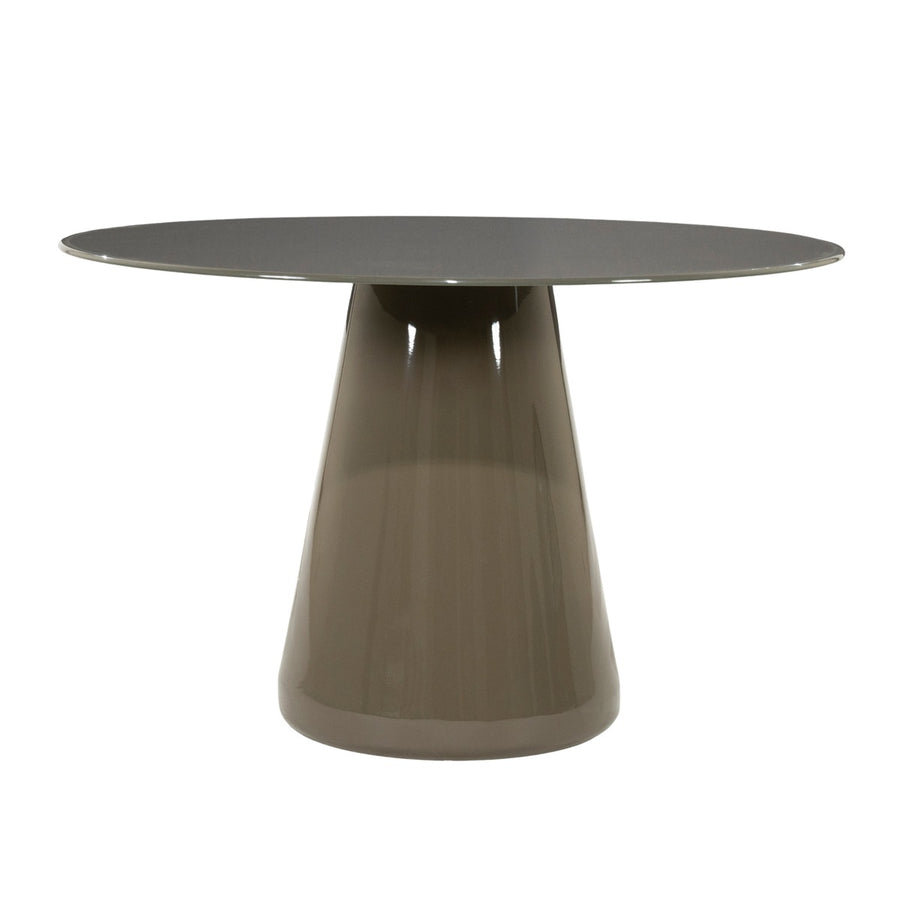 Eettafel Meadow rond met glazen blad