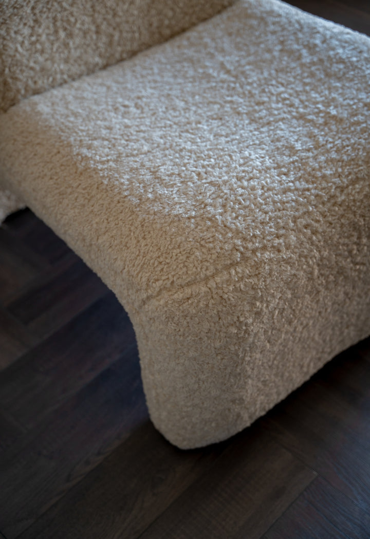 Oslo fauteuil teddy beige