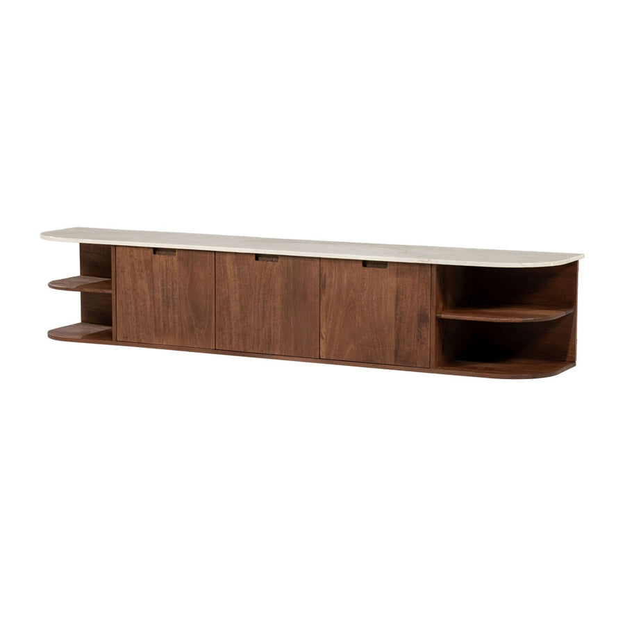 TV-meubel Vigo 200 cm – mangohout & botochino