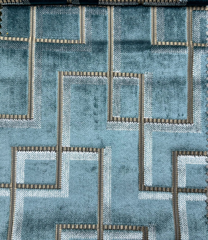 Luxe velvet poef Luna