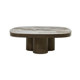 Salontafel Santino – metaal & keramiek