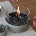 Tenderflame Café 18 Porselein zwart groen amber