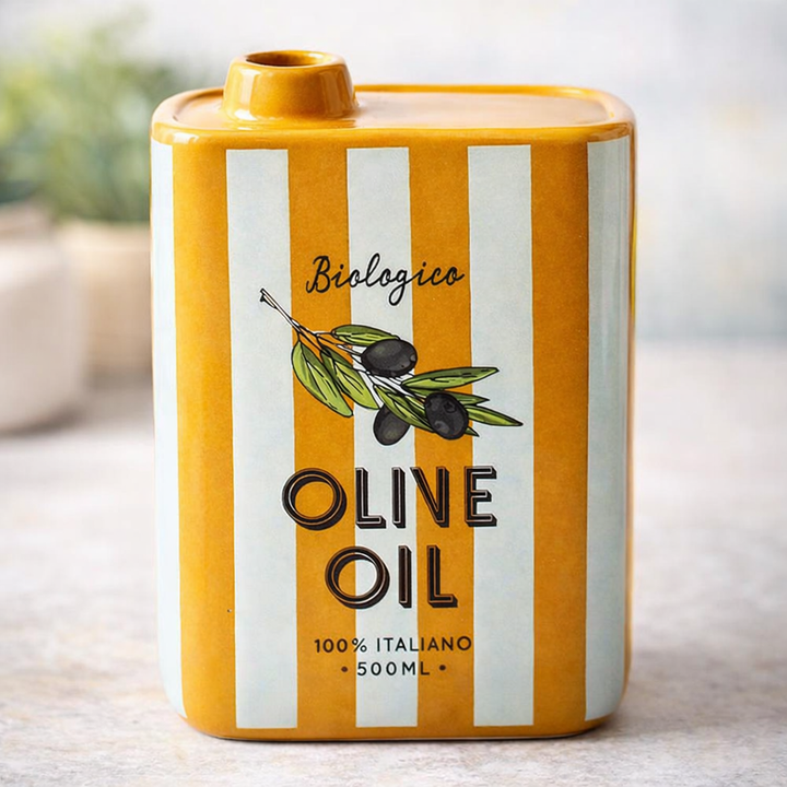 Vaas Olio Italiano – Gestreept Keramiek