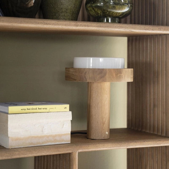 By-Boo Oaka – Houten Tafellamp Naturel