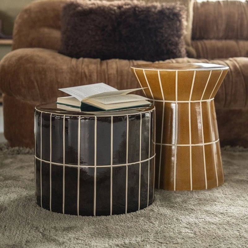 By-Boo TileTastic 1 – Bijzettafel Bruin