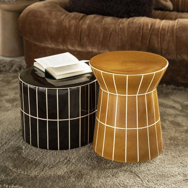 By-Boo TileTastic 1 – Bijzettafel Bruin