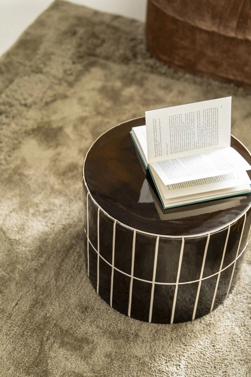 By-Boo TileTastic 1 – Bijzettafel Bruin