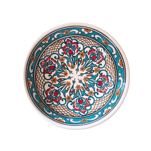 Schaal Dina 25 cm Layali – Handgemaakte Tunesische Sfeer schaal