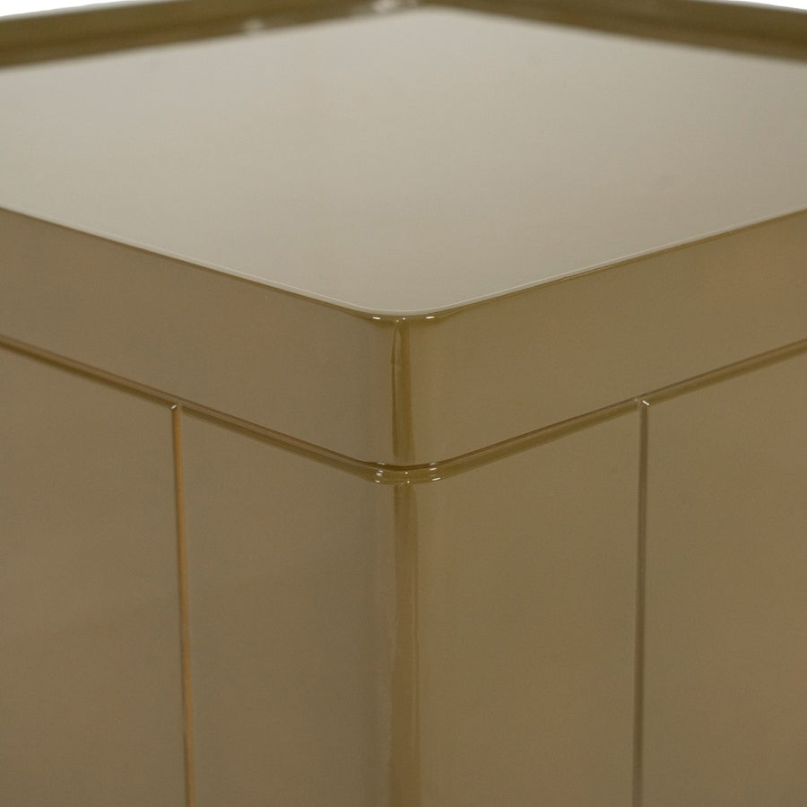 Salontafel Glyde olijfgroen detail