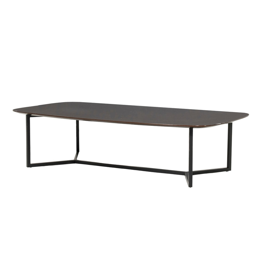 Salontafel Jace large – MDF & ijzer bruin