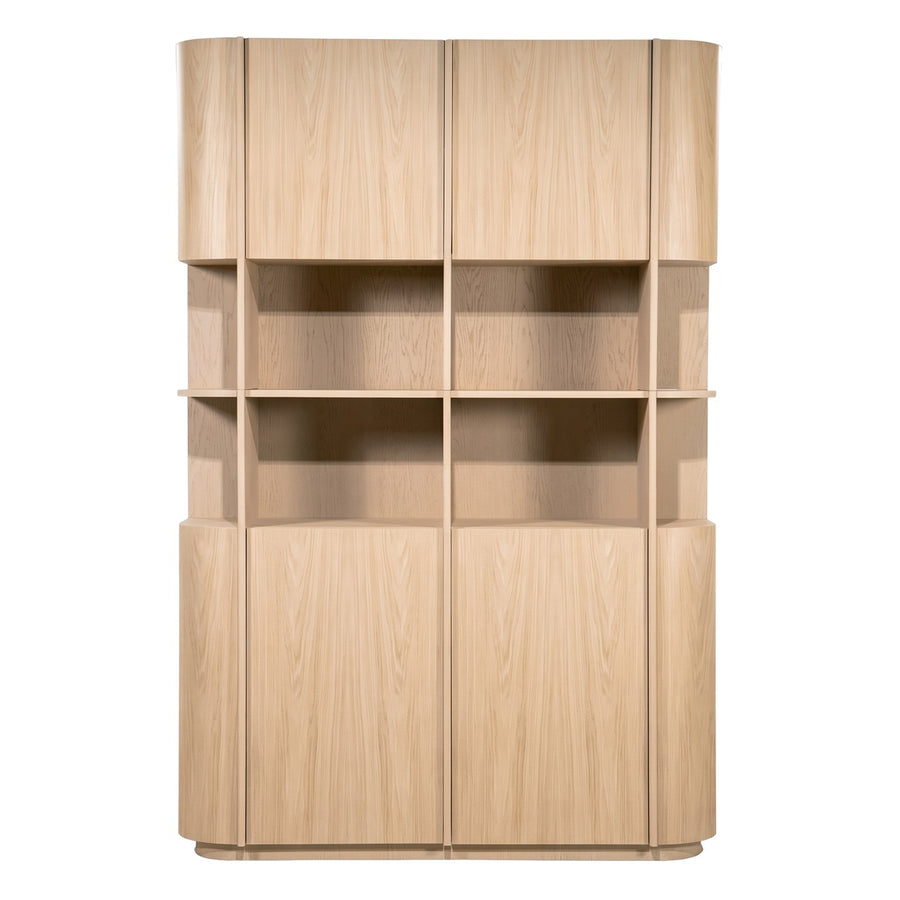 Kabinet Oslo 203x220 cm – eiken & eikenfineer naturel