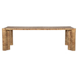 Eettafel Dorian 246x116 cm – MDF & wortelnotenfineer