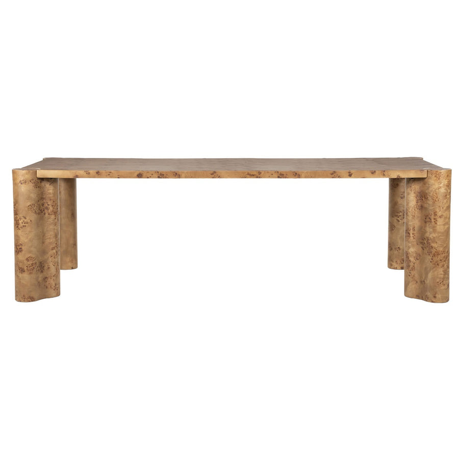Eettafel Dorian 246x116 cm – MDF & wortelnotenfineer