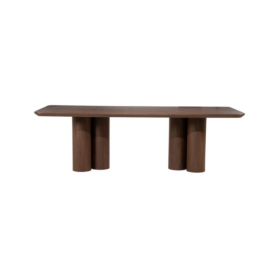 Eettafel Logan 240x110 cm – MDF & walnootfineer