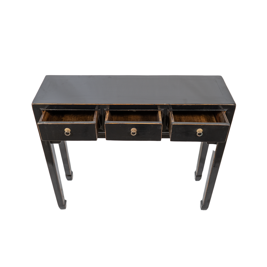 Side-table zwart