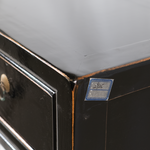 Side-table zwart