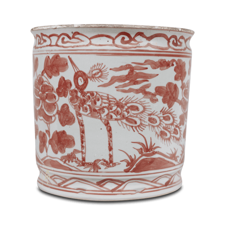 Oude vintage Chinese vaas