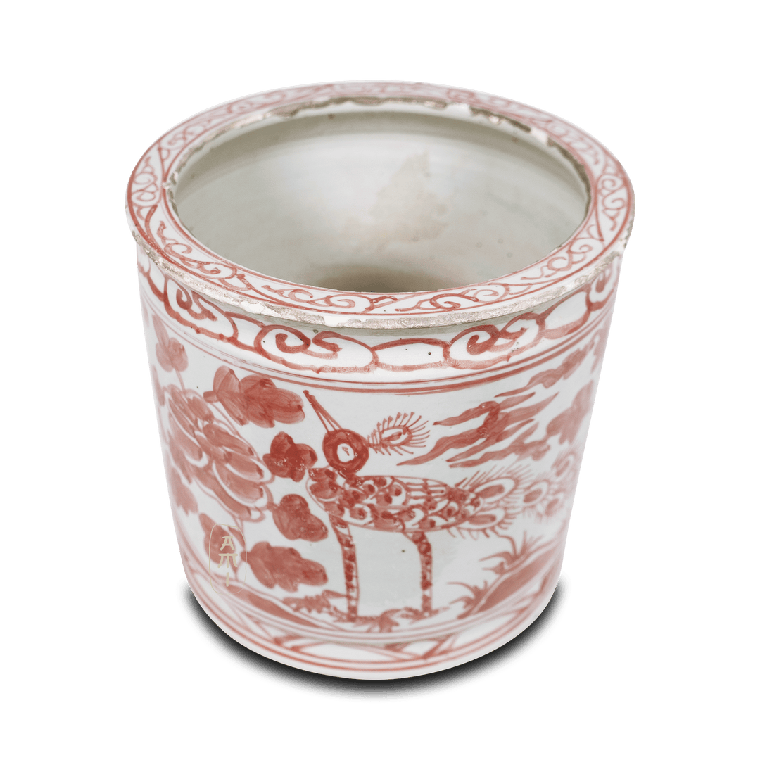 Oude vintage Chinese vaas