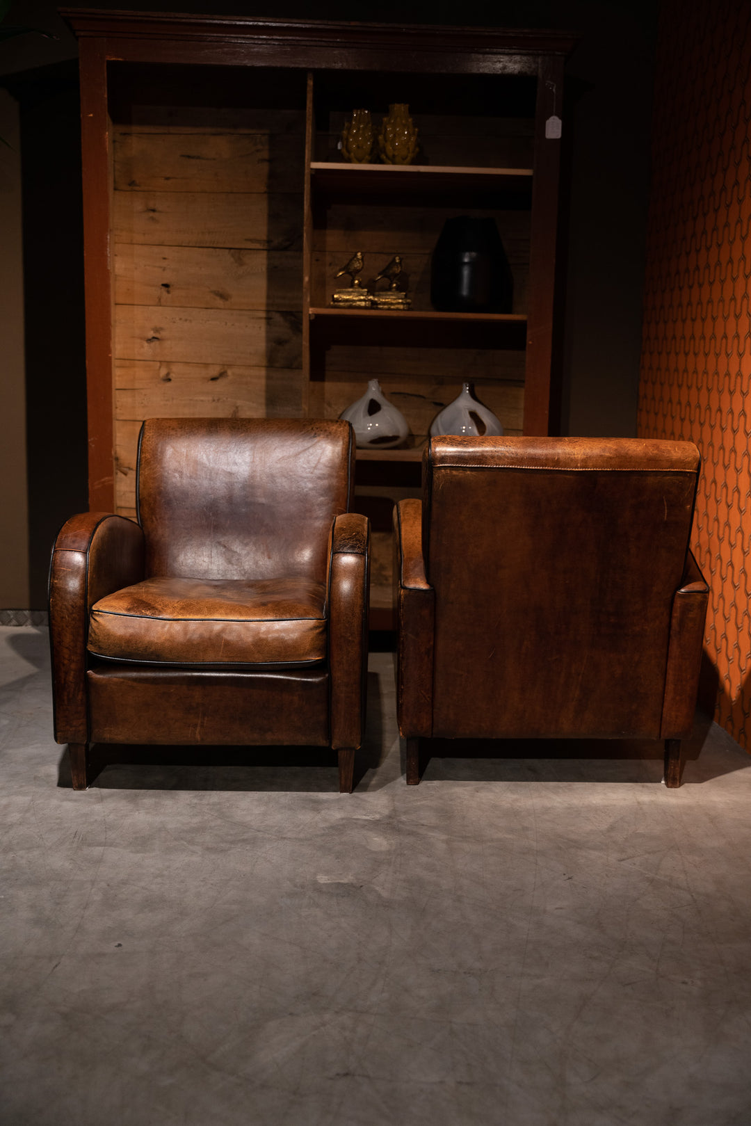Schapenleren -Kings de design Fauteuils - GEBRUIKT