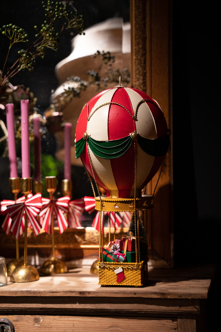Luchtballon Kerst Ornament Groot – 53 cm