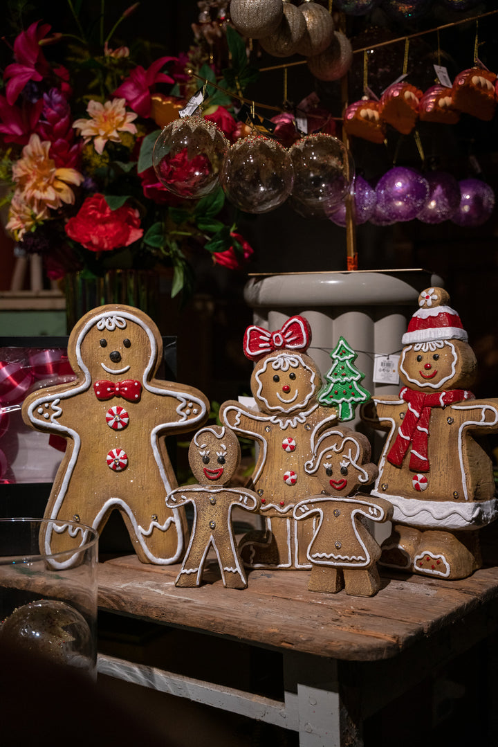 Kerstkoek Beeld met LED – Gingerbread