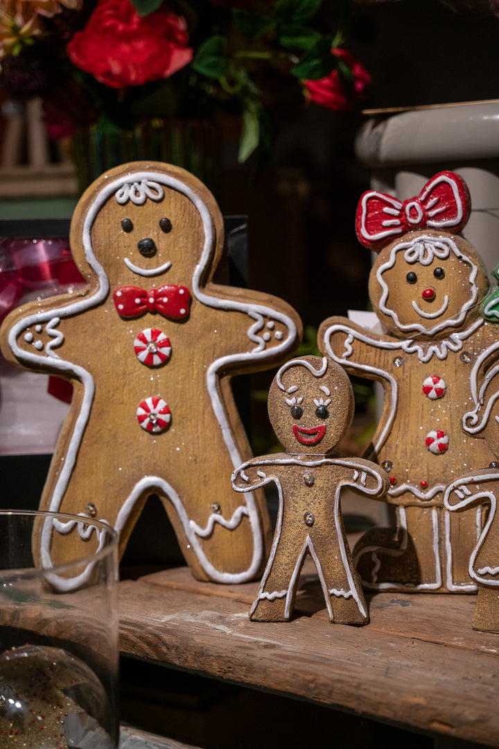 Kerstkoek Beeld met LED – Gingerbread