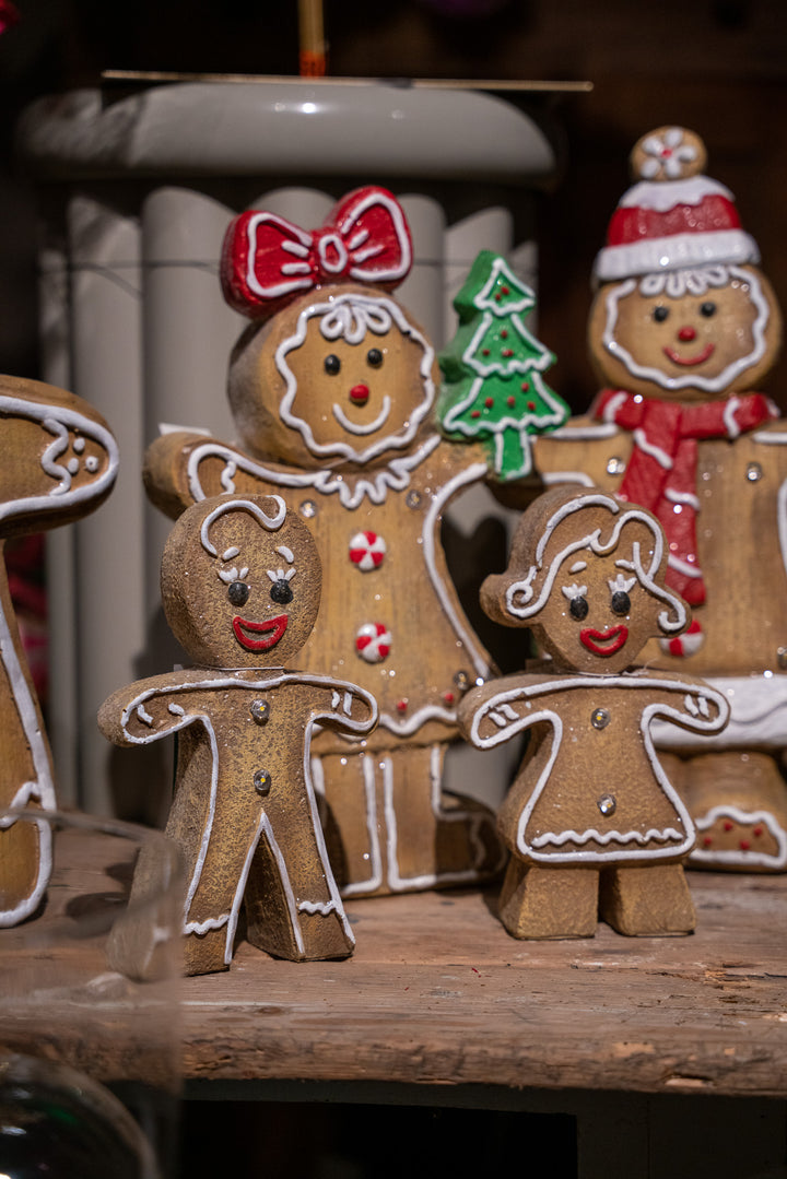 Kerstkoek Beeld met LED – Gingerbread