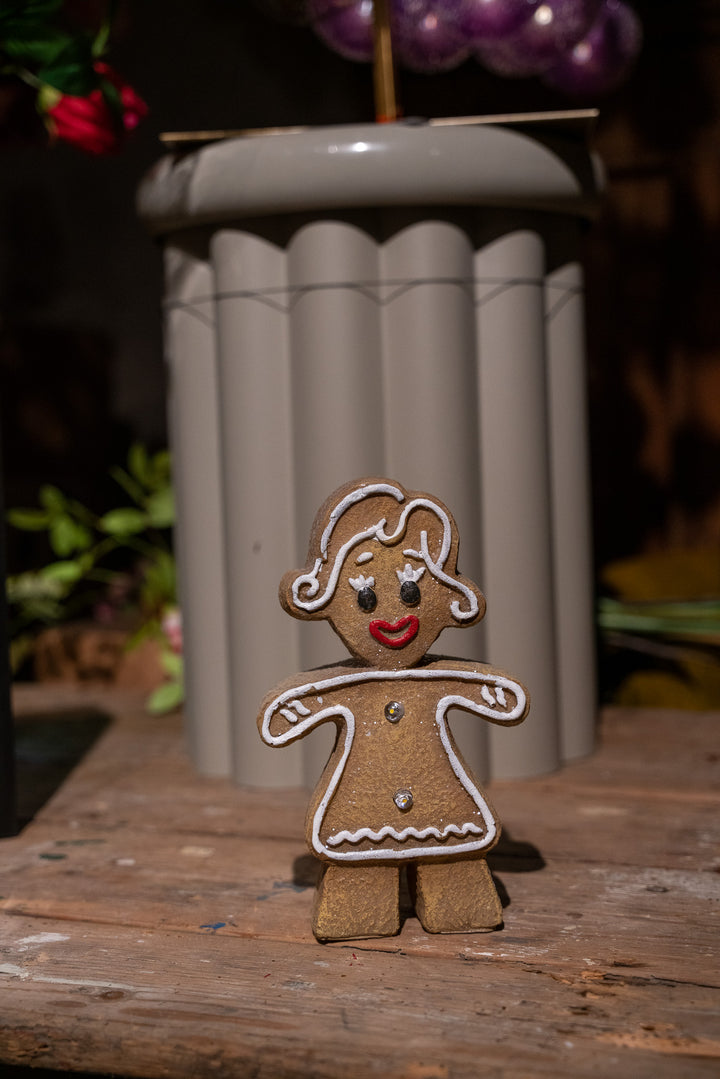 Kerstkoek Beeld met LED – Gingerbread