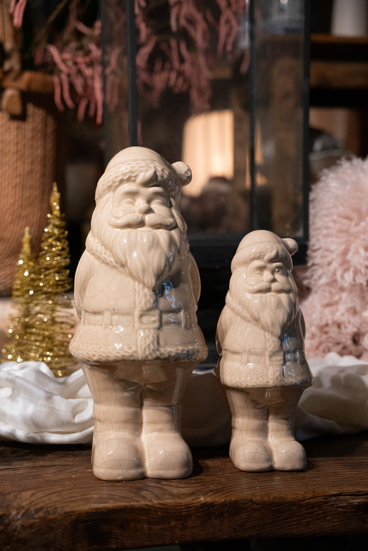 Kerstman beige beeld