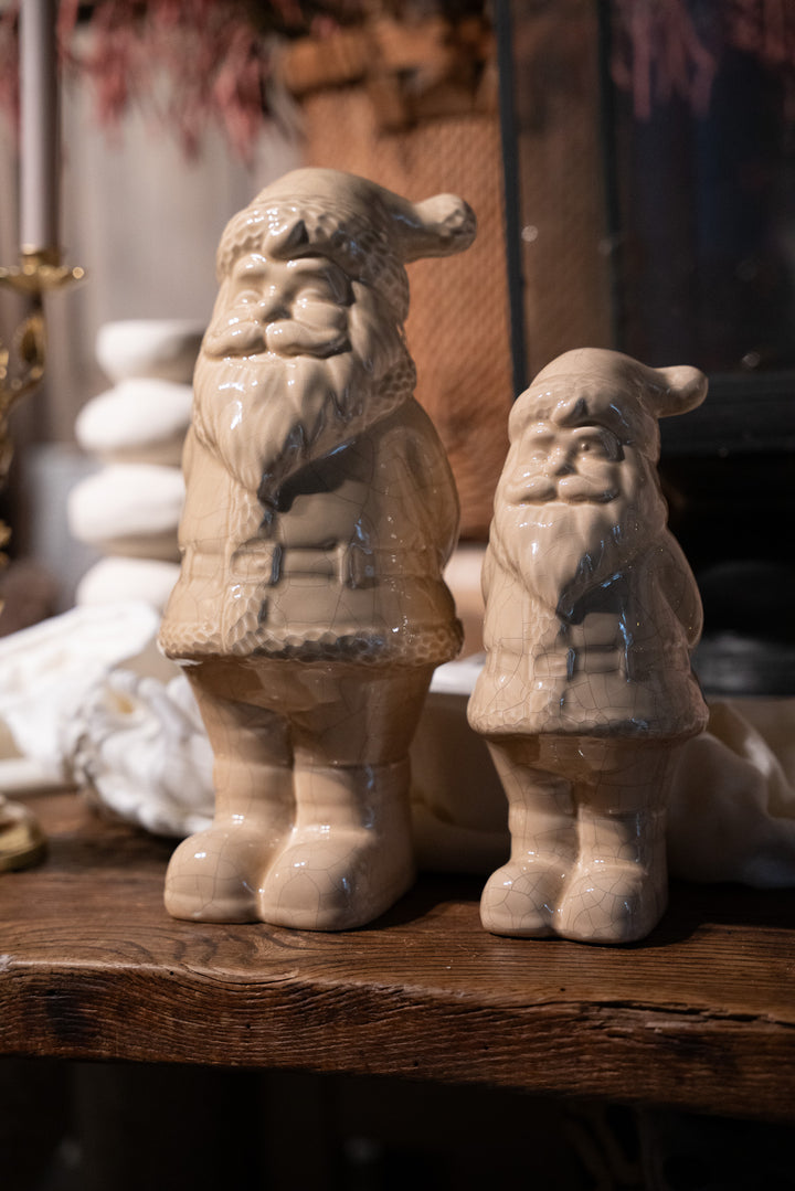 Kerstman beige beeld
