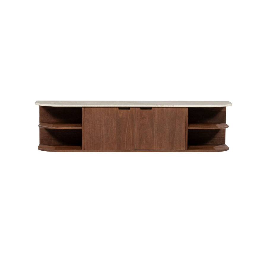 TV-meubel Vigo 160 cm – mangohout & botochino