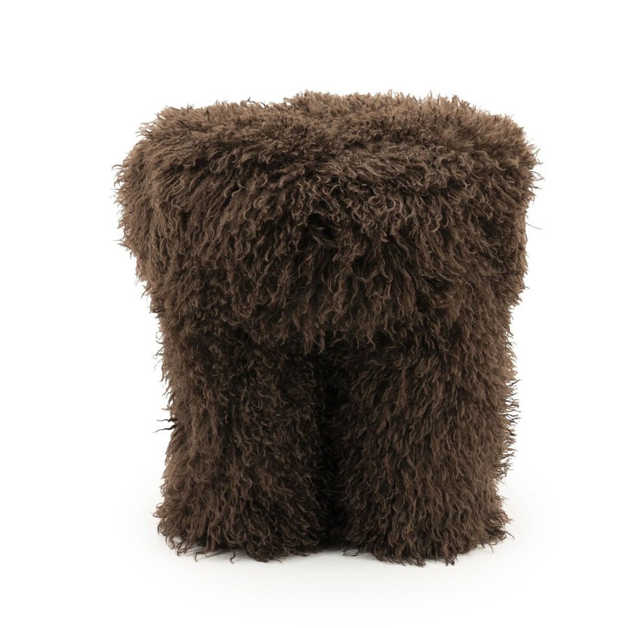 Kruk Doodly – polyester donkerbruin