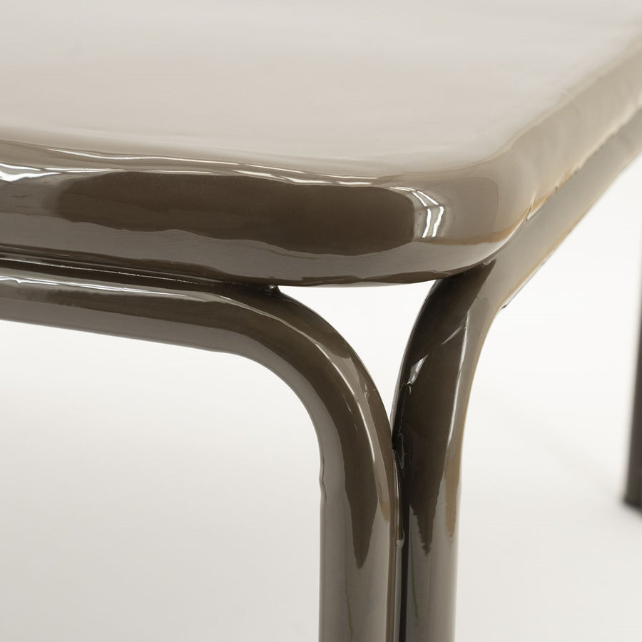 Salontafel Zilo donkerbruin detail