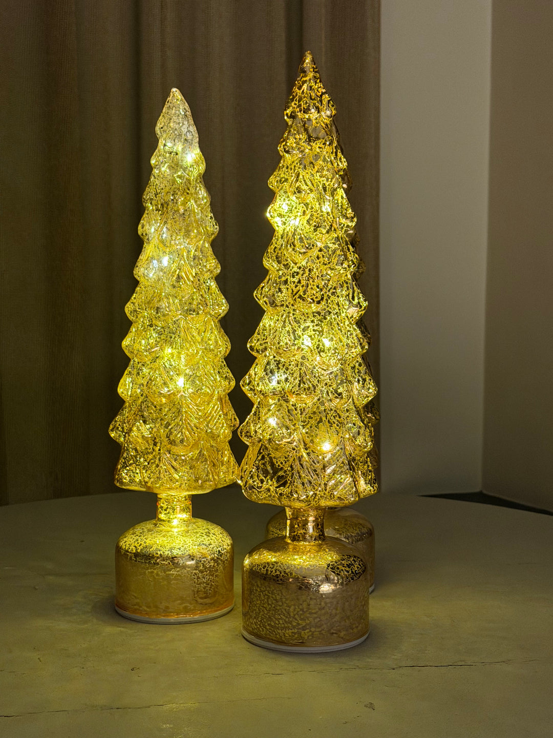 Twinkel Kerstboom Wit/Goud