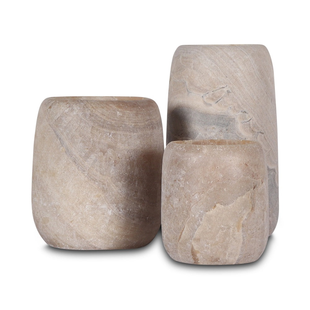 Onyx waxine lichthouder