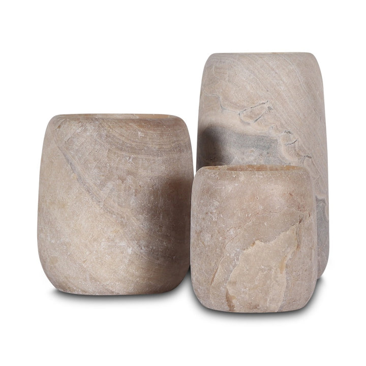 Onyx waxine lichthouder