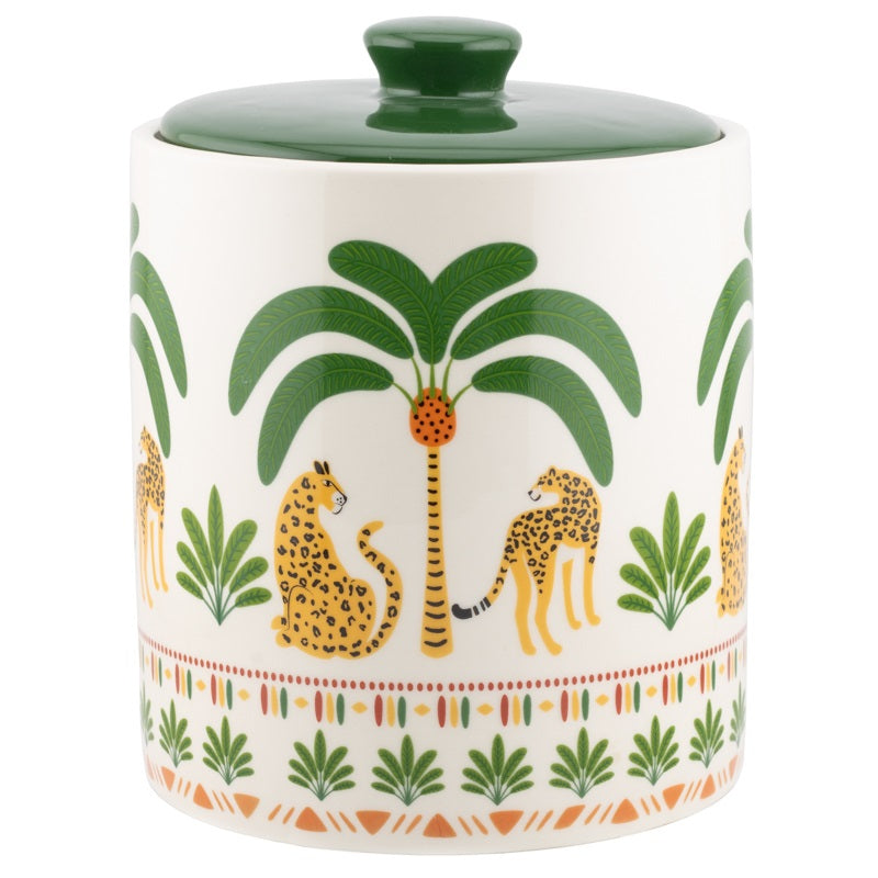 Voorraadpot – Verkrijgbaar in Palm- en Pantermotief