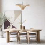 Eettafel Josh – eikenhout naturel 300x110cm