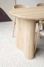 Eettafel Josh – eikenhout naturel 300x110cm