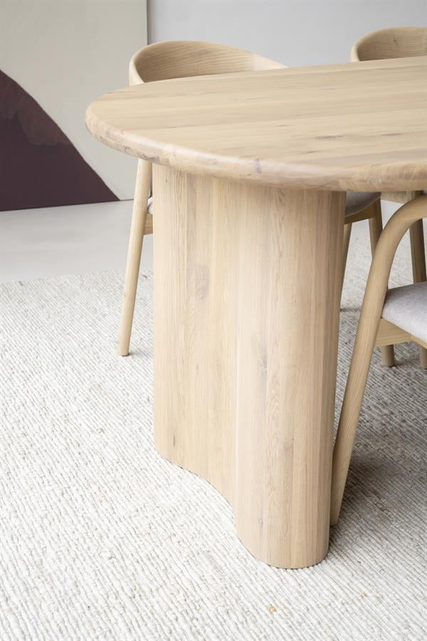 Eettafel Josh – eikenhout naturel 250x110cm