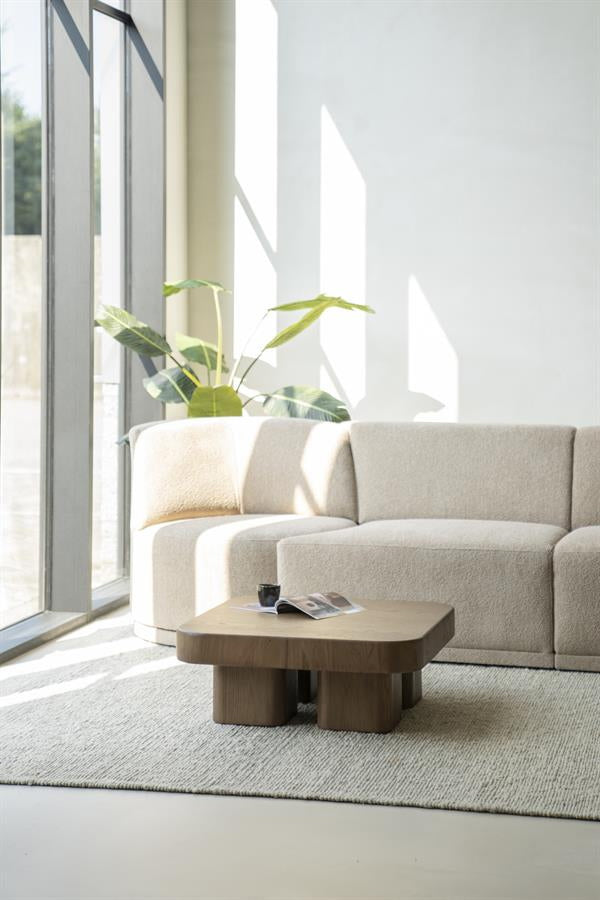 Salontafel Harmonie – eikenhout & eikenfineer bruin