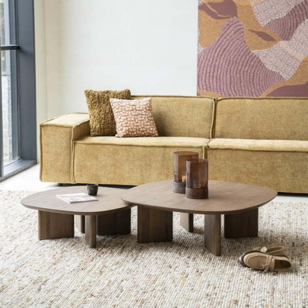 Salontafel Stef – eikenhout bruin medium
