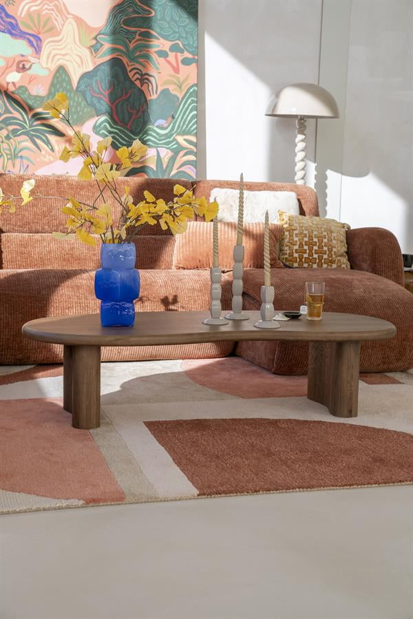 Salontafel Josh – eikenhout bruin