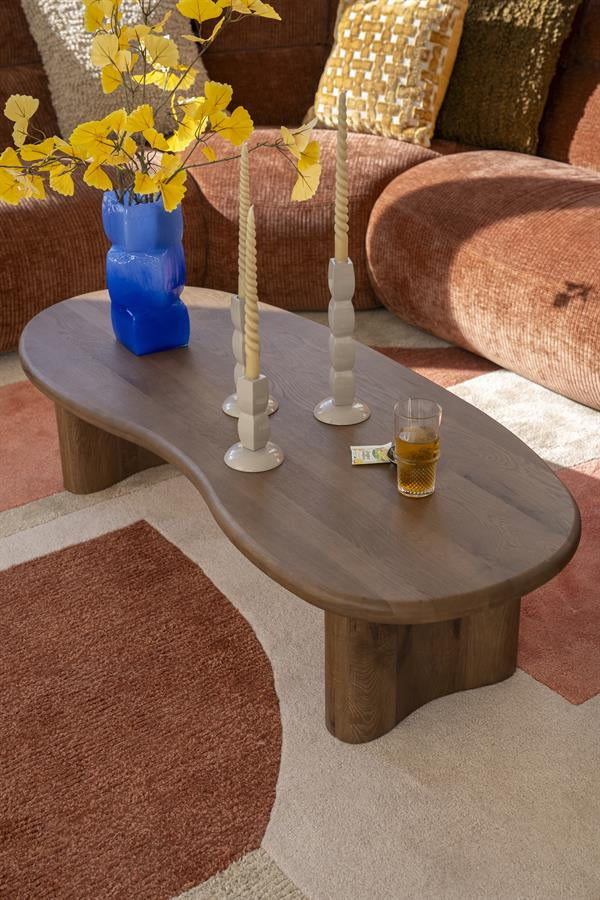 Salontafel Josh – eikenhout bruin