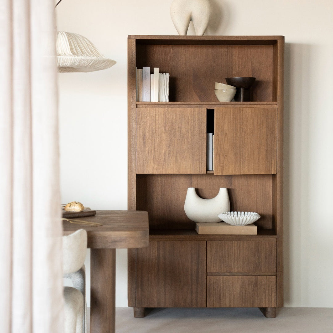 Kabinet Edward – mangohout & fineer bruin