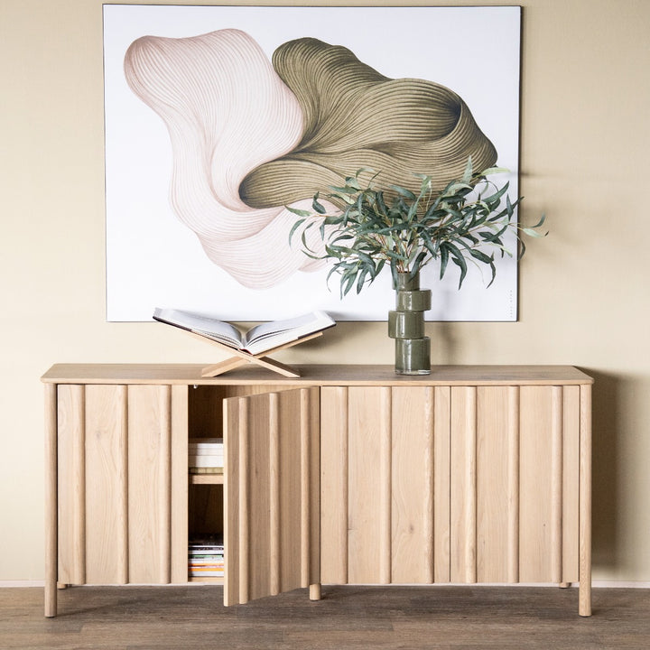 Dressoir Jake – eikenhout & eikenfineer naturel