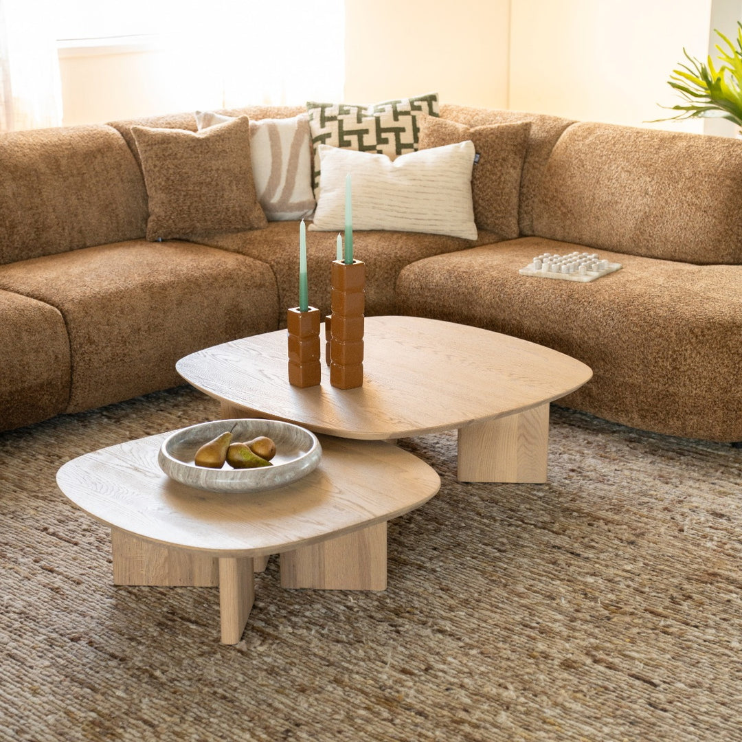 Salontafel Stef – eikenhout naturel medium