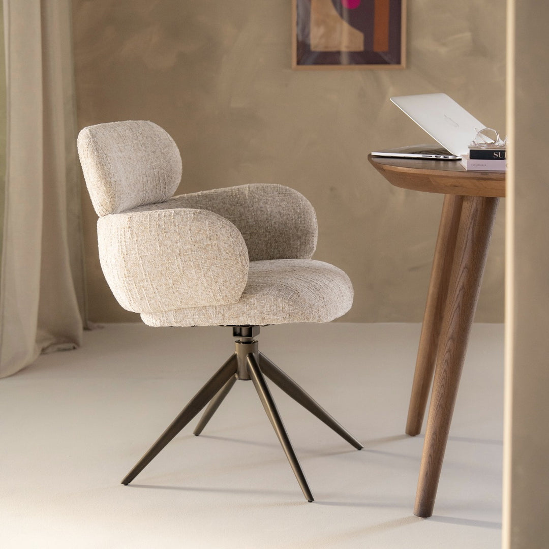 Stoel Darcio – beige gleam